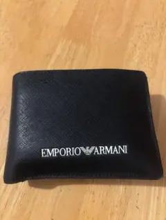EMPORIO ARMANI 二つ折り財布 ブラックのサムネイル