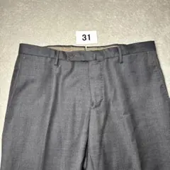 31 상태좋음 秋冬 インコテックス スラックス グレー 46 M