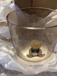 スターバックス　ジェラートピケ　コラボ　耐熱グラス　くま