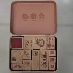 新品　リンネル付録　LISA LARSSON 動物スタンプセット