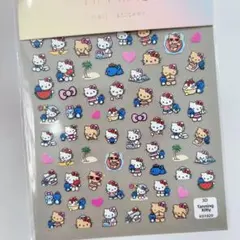 No.44　日焼けキティ　クラシックキティ　ビーチ　ネイルシール
