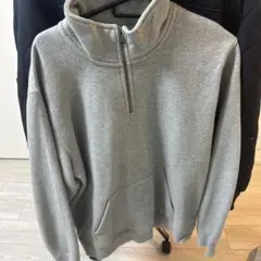 Carhartt ハーフジップ グレー セーター