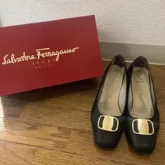 さ*ん様 Salvatore Ferragamoフェラガモ パンプス ブラック7