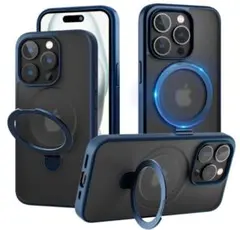 iPhone 15 Pro 用 ケース MagSafe対応 スタンド内蔵