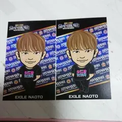18602 EXILE NAOTOさん 居酒屋えぐざいるカード2枚セット
