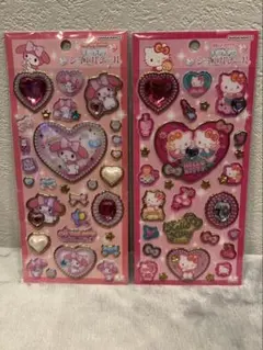 キラキラジュエルシール サンリオ　キティ　マイメロ