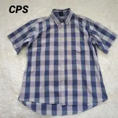 CPS 半袖ボタンダウンチェックシャツ 　Mのサムネイル