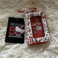 【サンリオ】ハローキティ50周年記念　キーケース【未使用新品】