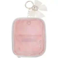 Maison de FLEUR リボン装飾の薄ピンク痛バッグ