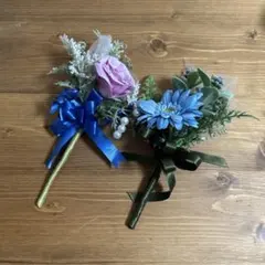 コサージュ　2点