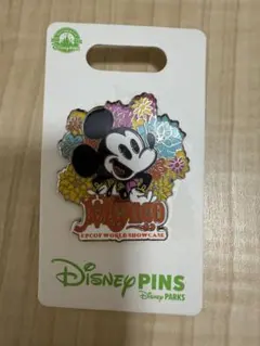 ミッキーマウス ピンバッジ EPCOT