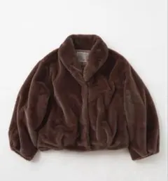 one after another NICE CLAUP フェイクファーコート