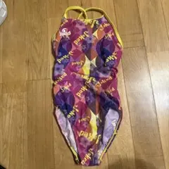 laked 女の子用水着 ダイヤモンドパターン