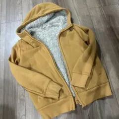UNIQLO モコモコ裏地 パーカー 140
