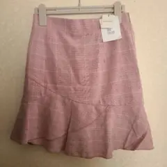 OLIVE des OLIVEチェック柄スカート