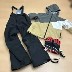 子ども用スキーウェアセット　調整可能