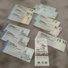 昭和レトロ　東京ディズニーランド ビッグ10　スターライト　他いろいろ　使用済み