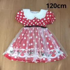 ミニーマウス ワンピース 120cm ディズニー リトシー ドレス