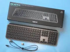 ●美品！ロジクール☆MX KEYS S☆グラファイト☆JIS配列キーボード