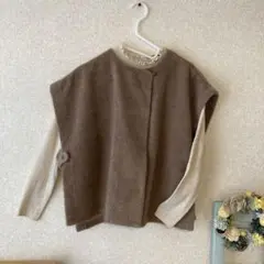 studio CLIP× SUN VALLEY ふわふわニットソーベスト