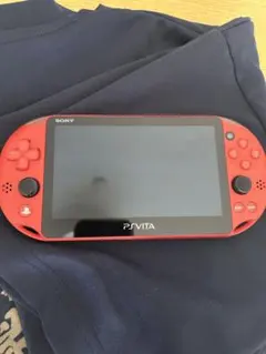 PS Vita 本体 レッド&マイクラソフト付き
