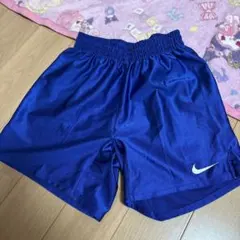 Nike ハーフパンツ Sサイズ 青サッカーキッズ