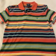 90s Polo by Ralph Lauren マルチボーダー ポロシャツ