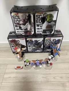 ドラゴンボール SOLID EDGE WORKS ギニュー 特戦隊 5体セット