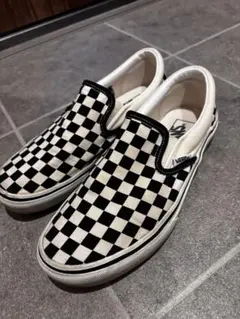 VANSスリッポン　チェック