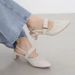 MAJESTIC LEGON ふかふかフィットギャザーミュールのサムネイル