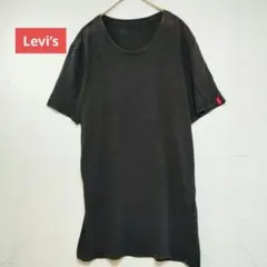 Levi's リーバイス Tシャツ 半袖 無地 L 黒 綿 デイリー 赤タブのサムネイル