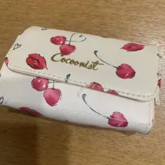 Cocoonist チェリー柄 ポーチ ミラー付きのサムネイル