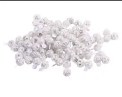 LEDライト付き透明装飾100個入りパーティー結婚式誕生日青色お祝いイベント