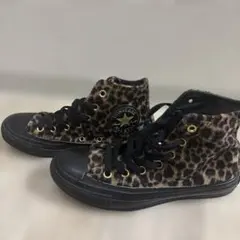 CONVERSE ヒョウ柄 ハイカットスニーカー