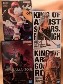 最新 ONE PIECE フィギュアセット 4体