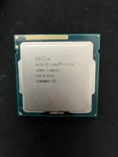 Intel Core i7 3770 CPU 3.4GHz 4コア8スレッド