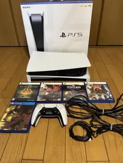 Sony PlayStation 5 本体 + ゲームソフトセット