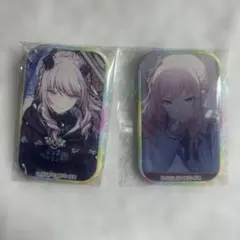 暁山瑞希　ロウワー缶　特訓前、特訓後　スクエア缶バッジ