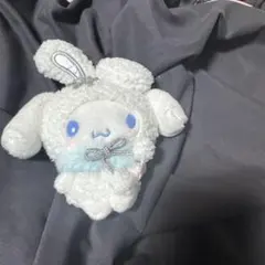 シナモロールマスコットホルダー　雪うさぎ