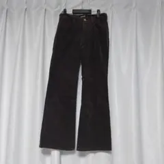 Dinner Jeans コーデュロイジーンズ　焦げ茶　2Lサイズ　日本製