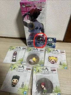 一番くじ HUNTER×HUNTER D賞ヒソカ＆ゴレイヌ&J賞ラバー - メルカリ