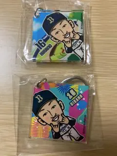 《#16/平野佳寿》キーホルダーセット【オリックス】