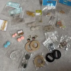 手芸 ハンドメイド　パーツまとめ売り　アクセサリーパーツ