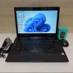 【爆速SSD】美品NEC Core i7メモリ8GB Win11 オフィス付きのサムネイル