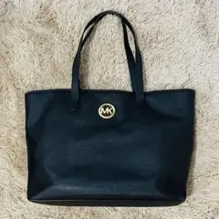 【美品】Michael Kors トートバッグ 黒 マイケルコース