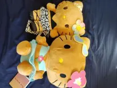 サンリオ 日焼けキティ ハローキティ　トコナツバケーション ぬいぐるみ　セット