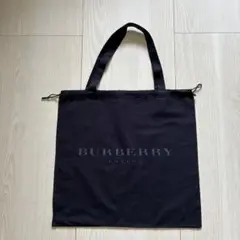 BURBERRY ブラック トートバッグ
