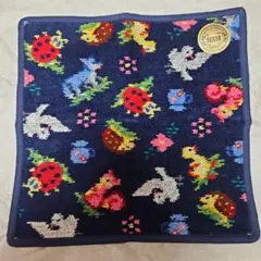 新品未使用☆FEILER☆鳩居堂☆ハンカチ☆ネイビー