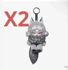 SKULLPANDA × XG ぬいぐるみペンダント✴︎POPMART 2個セット