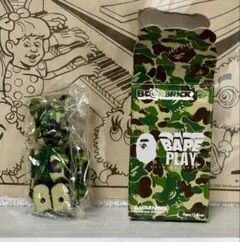 BE@RBRICK BAPE PLAY カモフラ APE アメトイ